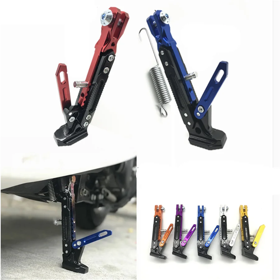 Motorcycle adjustable tripod foot side bracket for YAMAHA R6 R25 R3 FZ1 FAZER FZS 1000S YZF 600R Thundercat R1