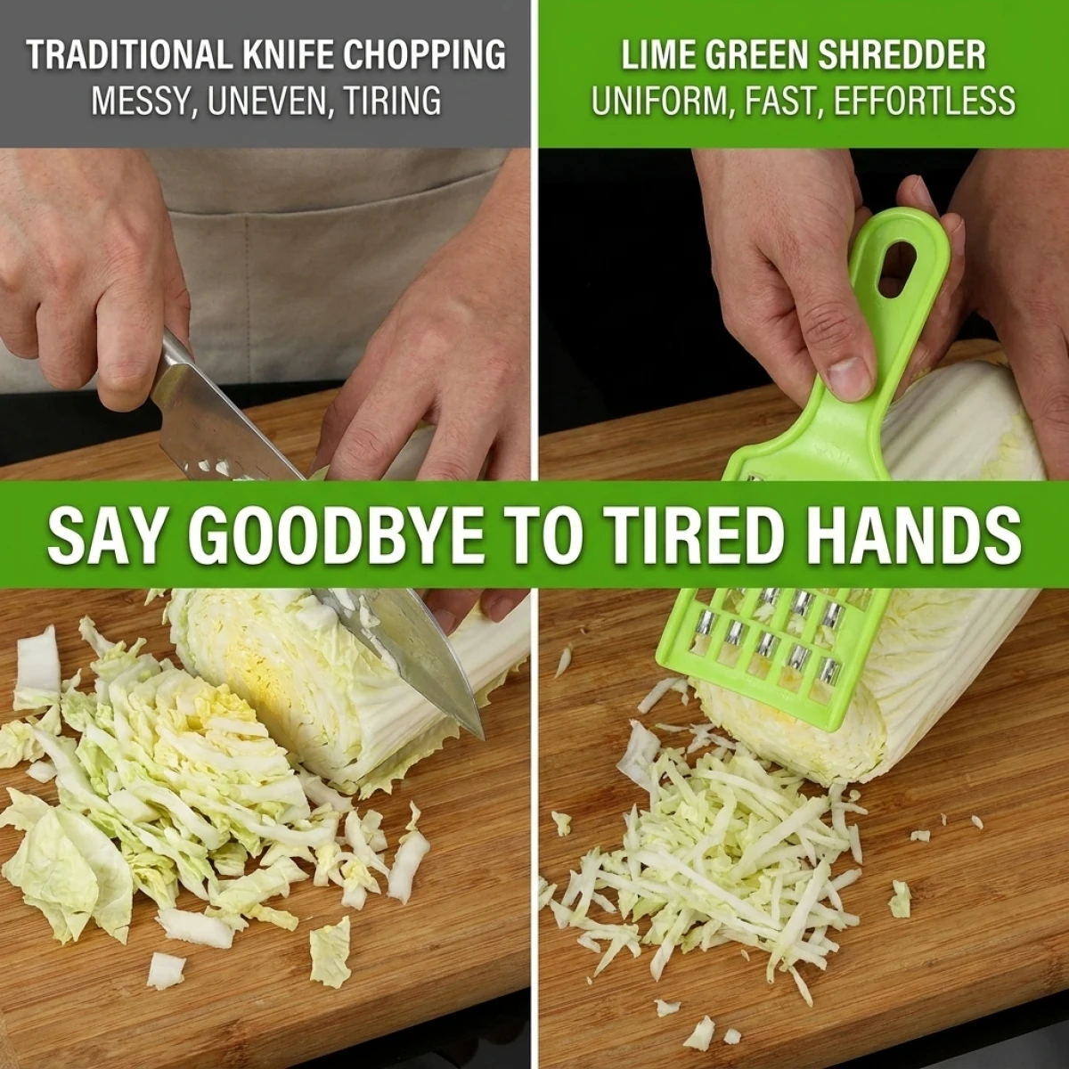 Handheld Cabbage Shredder Vege - огляд і ціна Meal Prep Quick