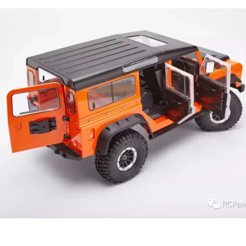 Modèle d'escalade électrique 4WD à l'échelle 1/10, voiture RC avec différentiel à coque dure, jouet de véhicule tout-terrain de Simulation à quatre roues motrices