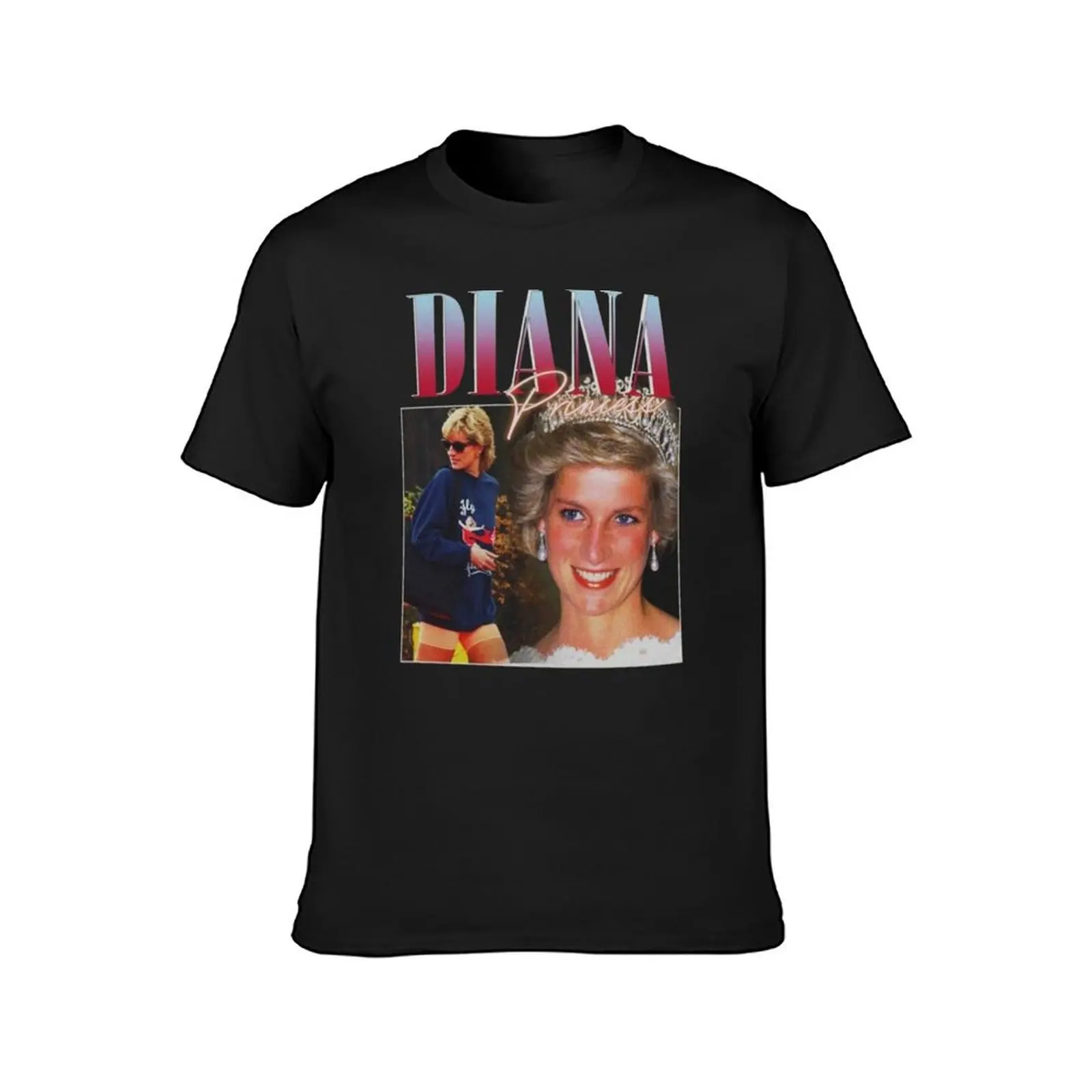 Princess Diana royal of wales T-Shirt customizeds boys animal print plus size tops t shirts men