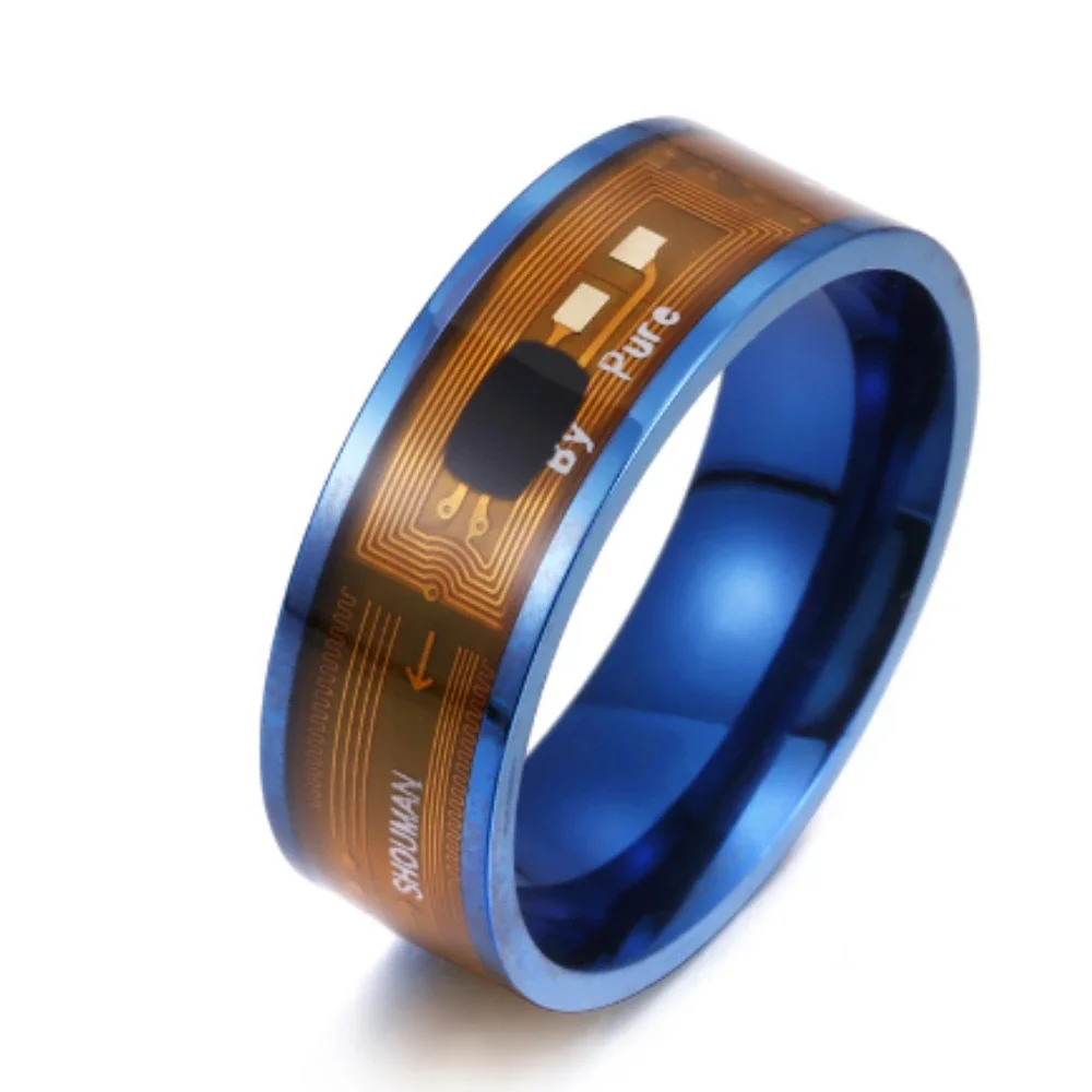 Portable Wearable NFC Smart Ring Ntag213 Chip Universal for Mobile Phone Lightweight Intelligent Multifunctional Smart Rings New