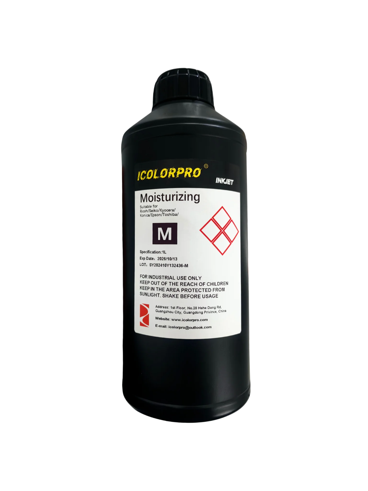 

Увлажняющая жидкость для печатающей головки iColorPro, 1000 мл для УФ/DTF-принтеров | Решение для обслуживания насадок для длительной защиты