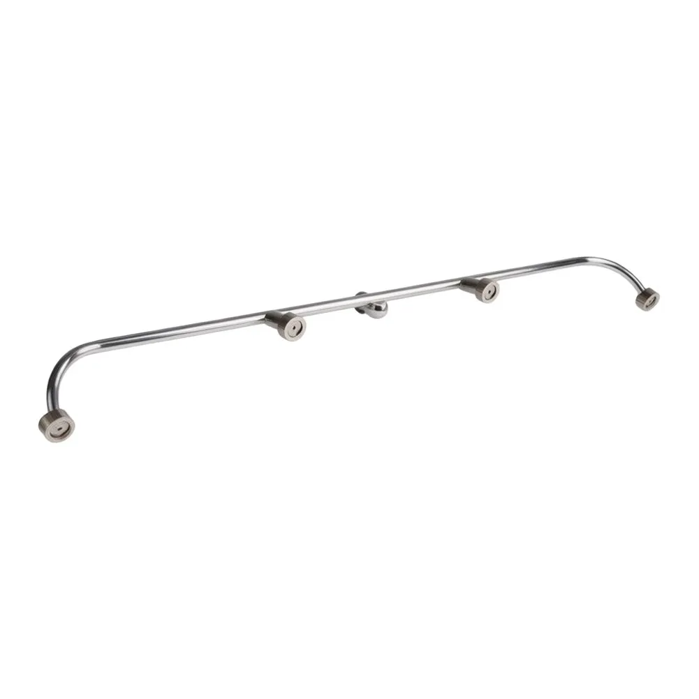 High Pressure Sprayer Stainless Steel Sprayer For Outdoor Gardening Rust Resistant Metal Four Flow Nozzles 50cm Extended Reach