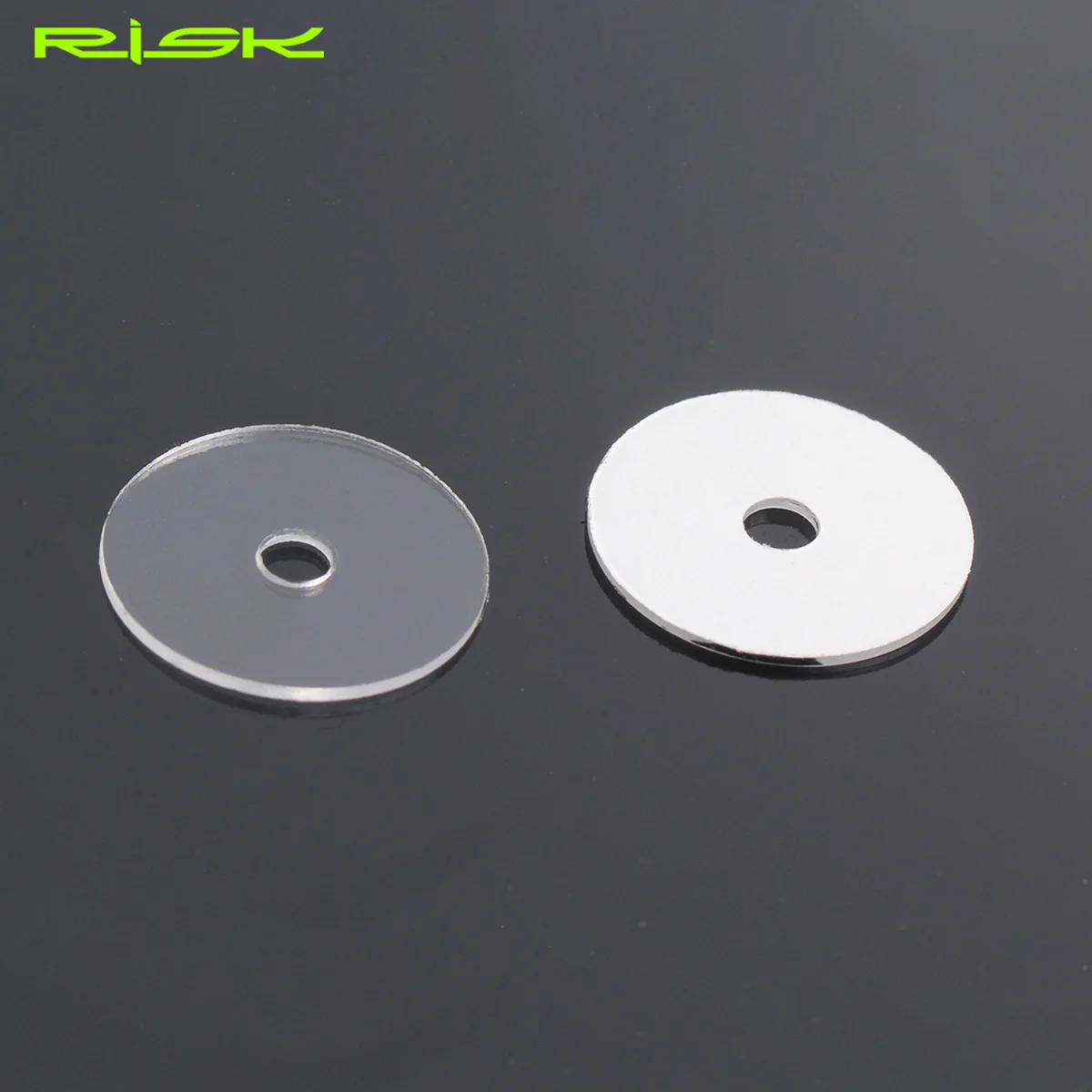 20pcs/lot RISK Mountain Road Bike Bicycle Air Nozzle Valve Core Gasket Sticker Tube Tire Fixed Paster For Presta Valve  RA121