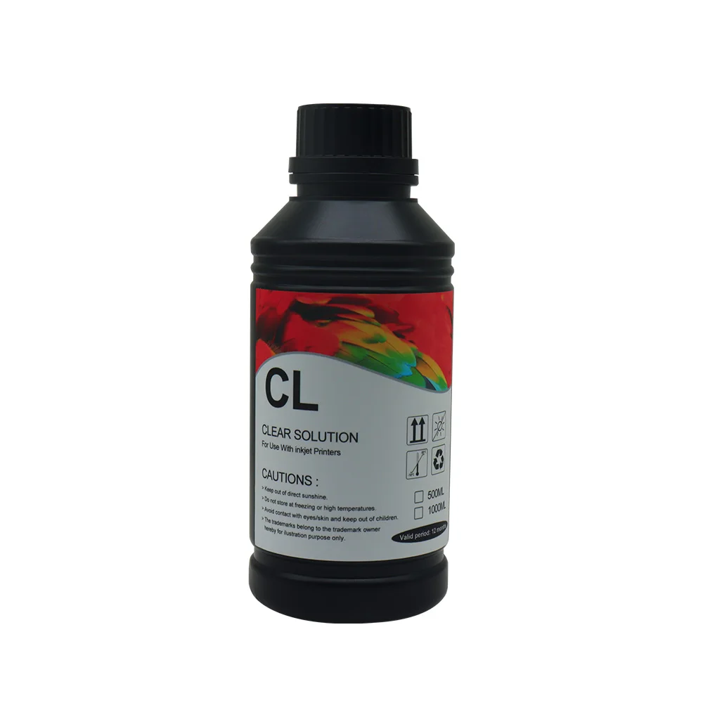 Imagem -02 - Solução de Limpeza uv para Epson Ricoh Mimaki Impressora Modificada Fluido de Limpeza Cabeça de Impressão 500ml