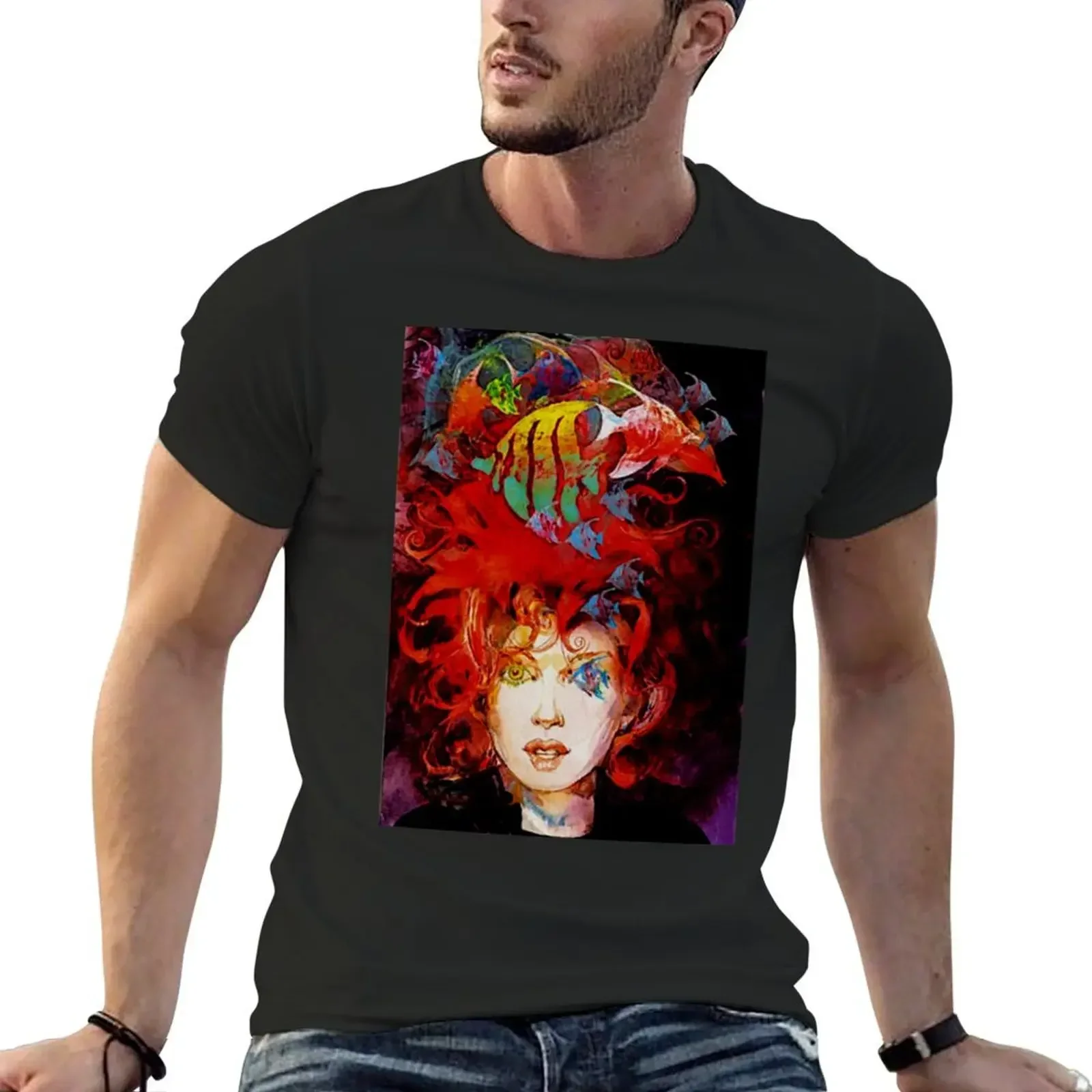 The Sandman - Delirium Classic T-Shirt man t shirt sublime plus size clothes heavy weight t shirts for men