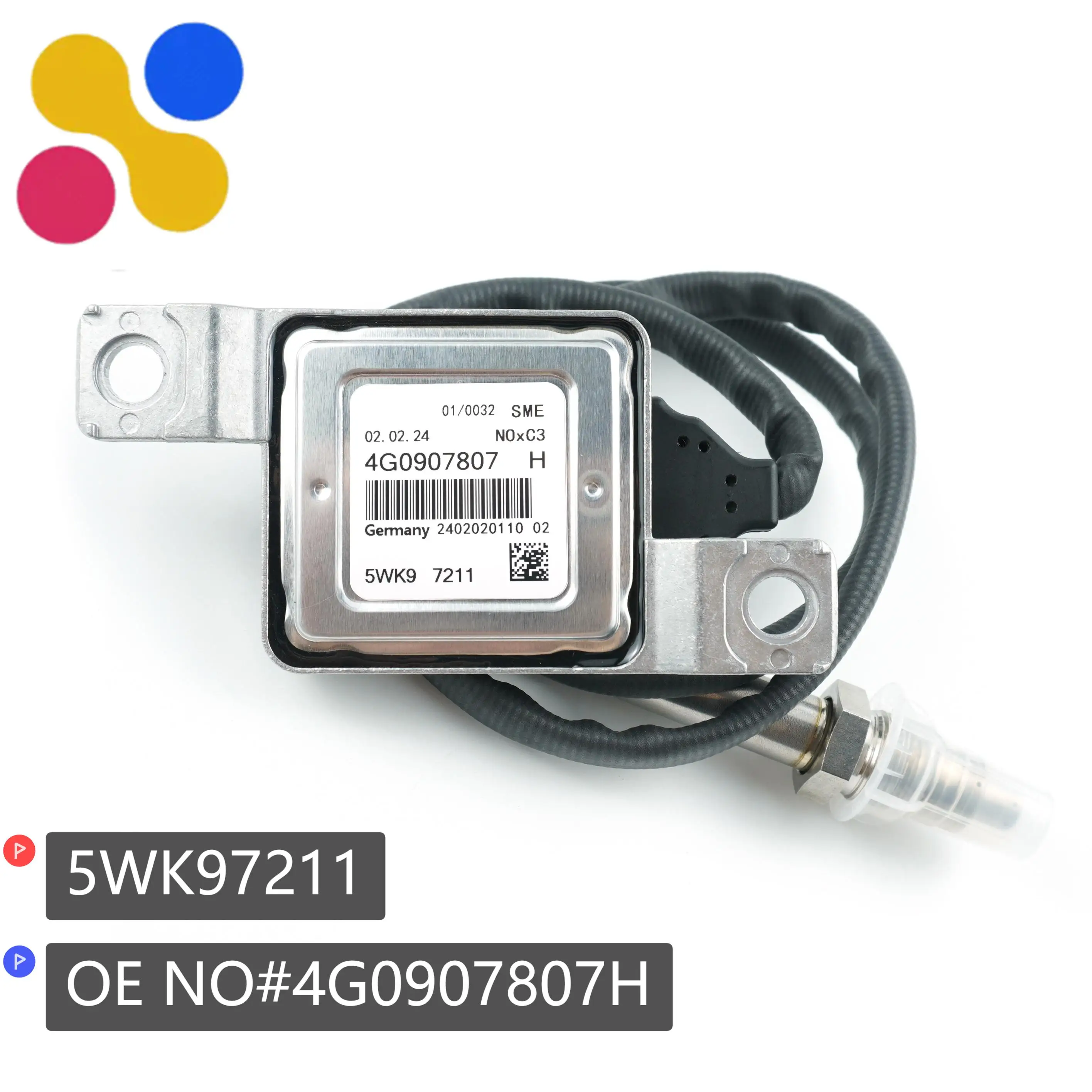 

5WK97211 4G0907807H Nox Sensor Good Quality Nitrogen Oxide Sensor For Audi A6 S6 A7 S7 4G Quattro Diesel 5WK9 7211 Car Parts
