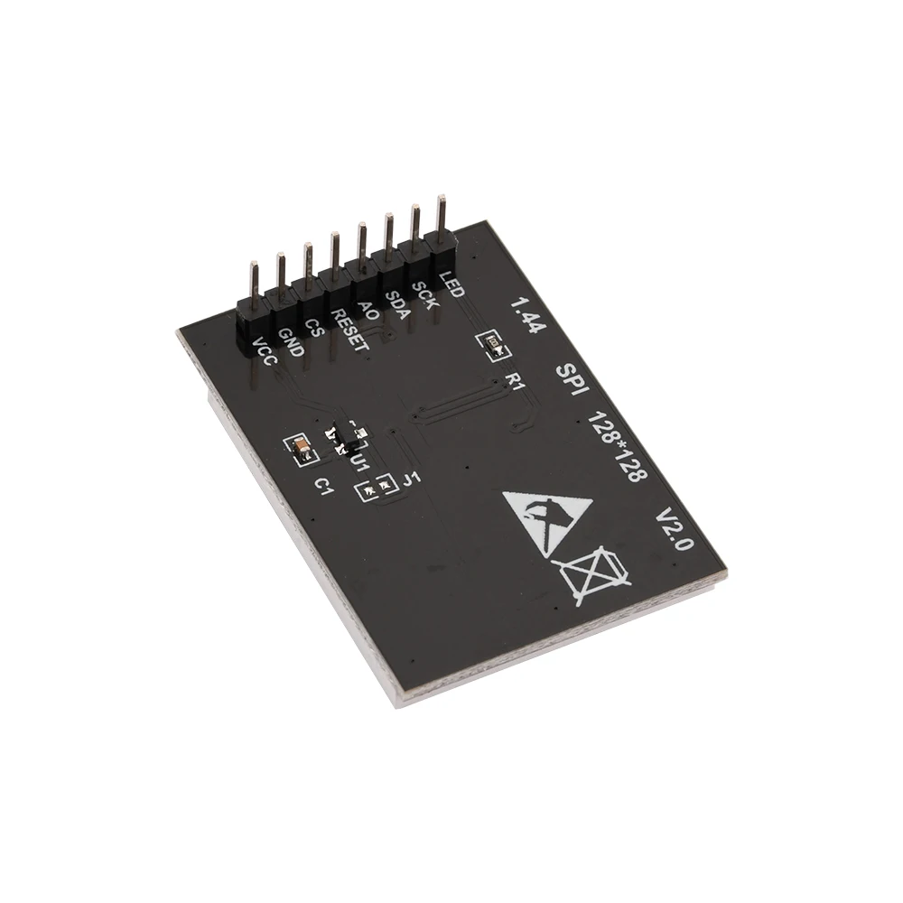 Imagem -05 - Tft Módulo de Tela Lcd 44 Polegada Spi Serial 128x128 Resolução St7735s Driver 4-wire Spi Interface