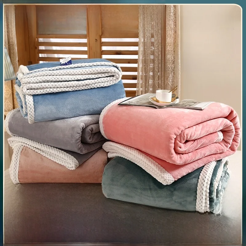 thickened-flannel-blanket-maternity-and-infants-grade-gift-blanket-nap-blanket-sofa-cover-air-conditioner-blanket-pure-color