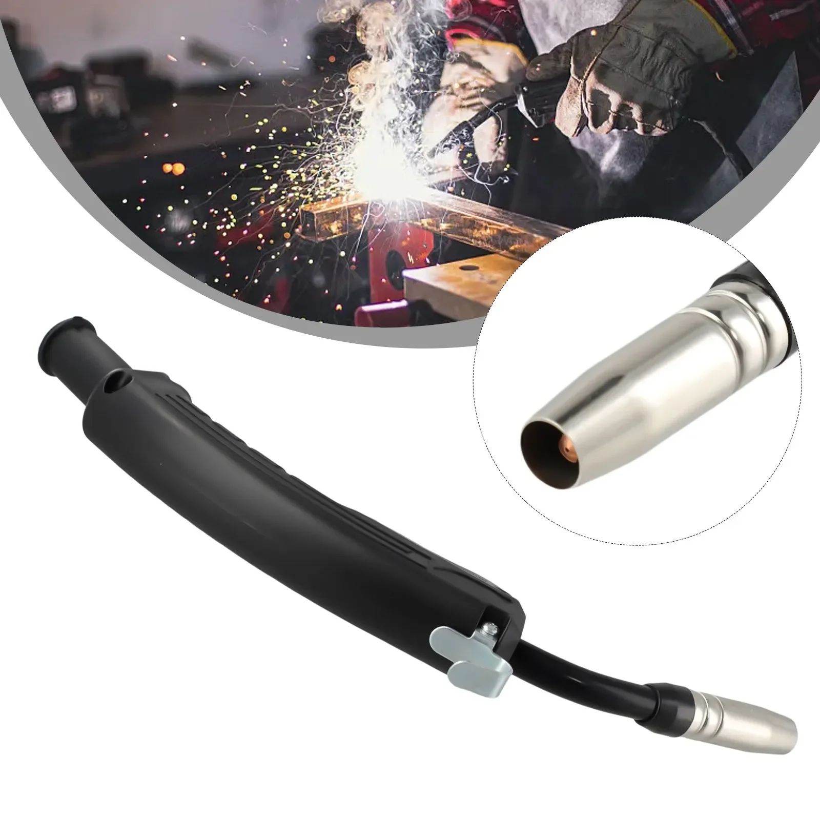 

Electric Welder Torch Head Mig/Flux Electric MIG Welding Replacement Torch Welding Welder Rear Plug Welding Torches MIG Welding