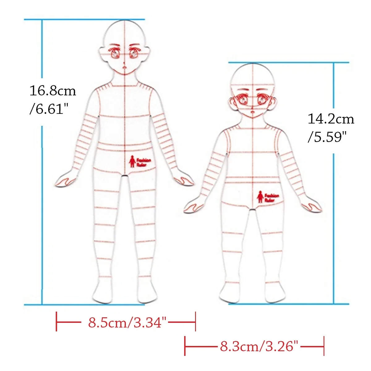 Fashion Child Clothing Design Ruler Clothing Measuring French Curve Rulers Pattern Paper Draft Drawings