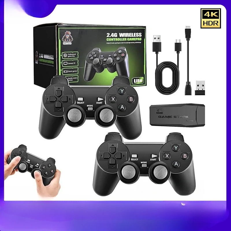 

M8 game console retro double wireless joystick double arcade retro high definition TV home game console