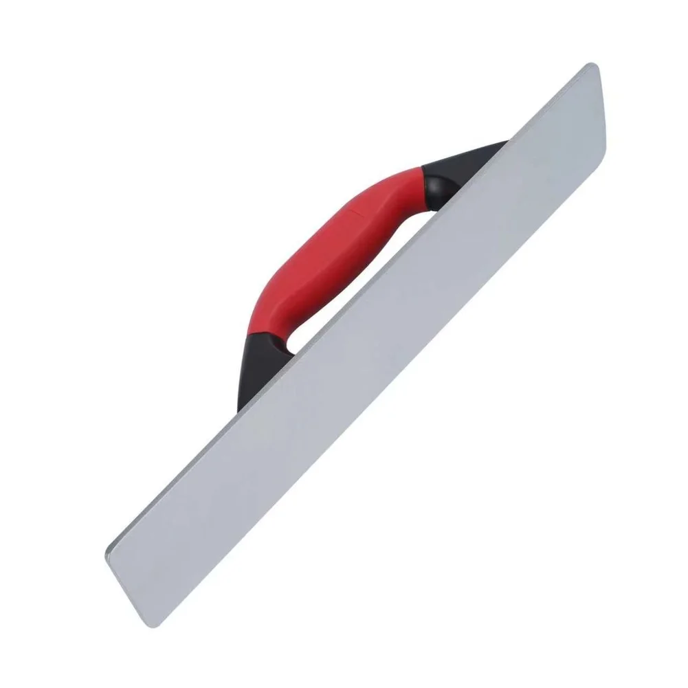 For Magnesium Alloy Trowel Concrete Finishing Tool With Rubber Handle Manual Scraper For Plastering Leveling Smoothing For
