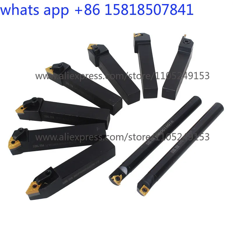 Numerical control tool holder, internal thread tool particle, external and internal turning tool holder