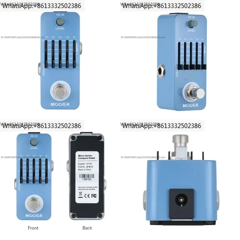 Mooer Meq1 Graphic G Effector Electric Guitar Effect Pedal Guitar Parts Accessories Five Stage Equalization Eq Guitar