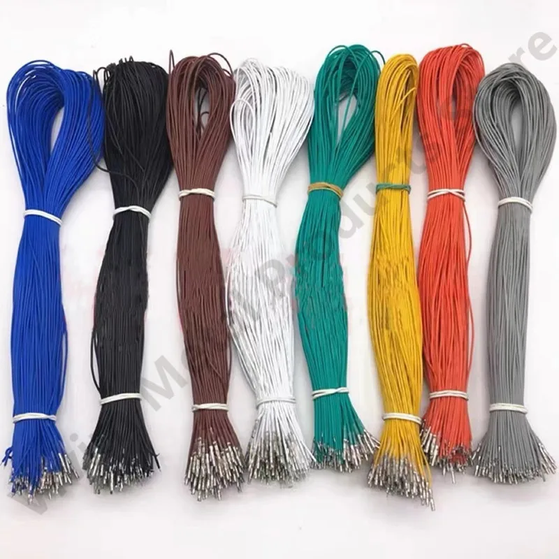 100PCS 1.0mm Probe Connect ICT Adapter R100-4T RL75-4T PH-10 26# 26AWG 26awg Wire Lengt 50cm 500mm ReceptacleWire 1.0mm Terminal