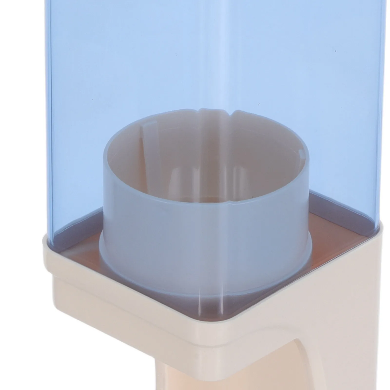 Clear Paper Cup Holder Dispenser with Dustproof Cover for Bathroom Kitchen Office Party Coffee Shop view 4