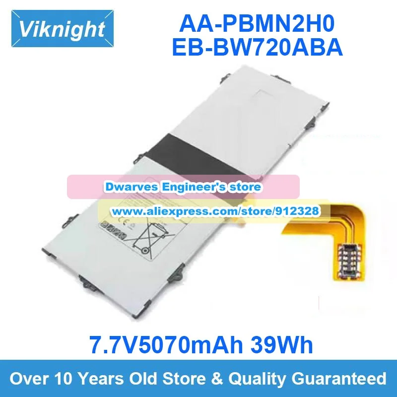 New AA-PBMN2H0 Battery EB-BW720ABA 7.7V 39Wh Compatible With GalaxyBook 12 SM-W723 SM-W727 ChromeBook Plus V2 XE520QAB XE521QAB