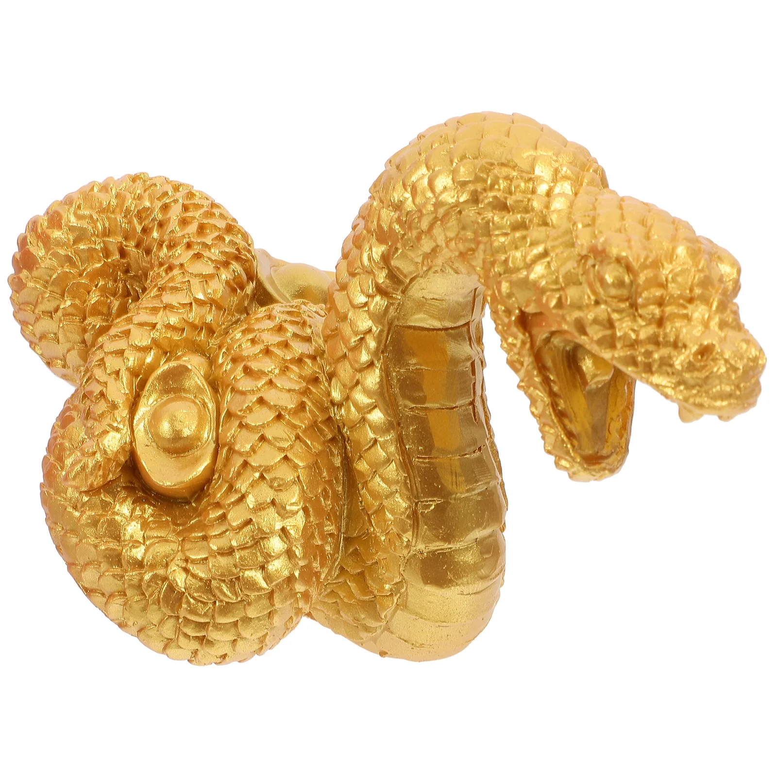 

Chinese Style Resin Snake Statue Decorative Sculpture for Home Office Animal Resin Decor New Year Gift Snake Figurines