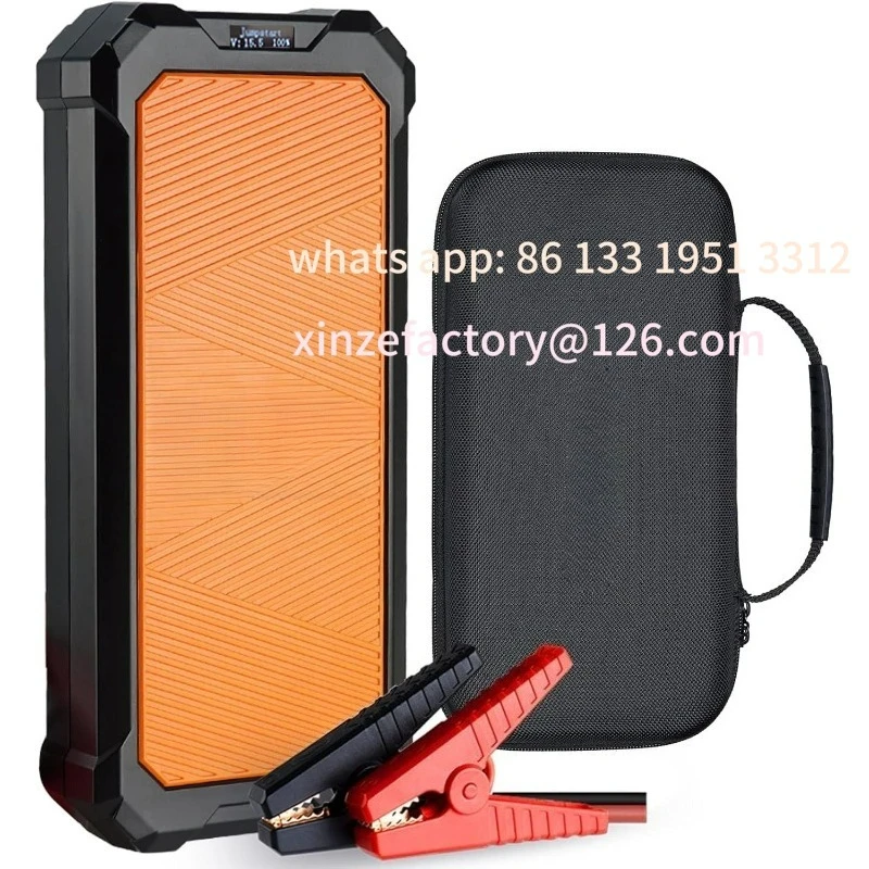 

Customizable Super Capacitor Jump Starter, 12V Batteryless Portable Jump Box, Jumper Cables For 8.0 Gas&4.0 Diesel Car