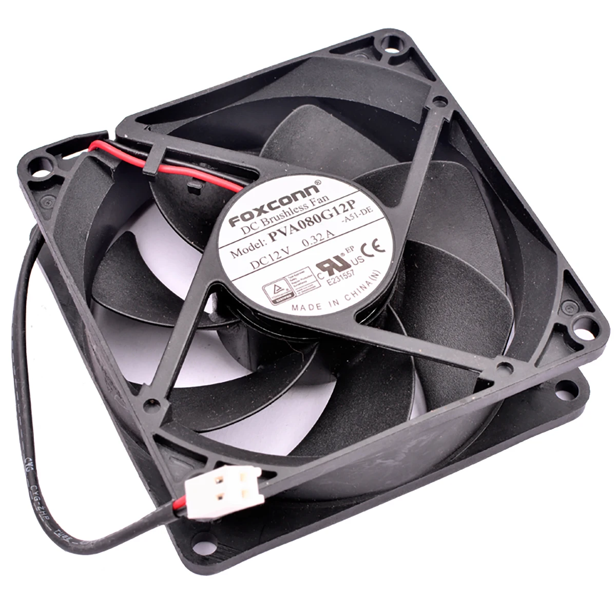 

PVA080G12P 12V 0.32A 8025 Power Video Recorder High Air Volume Cooling Fan