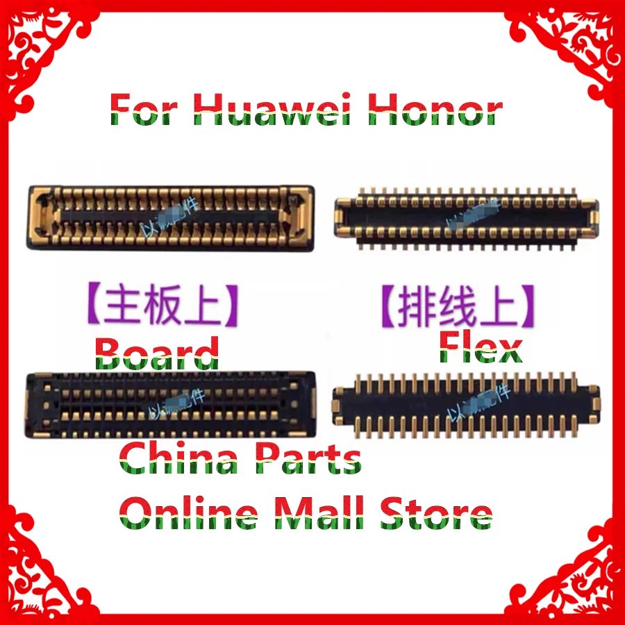 Inline connector cable on motherboard Flex 10-100Pcs/Lot For Huawei Honor Mate30 Pro 30Pro
