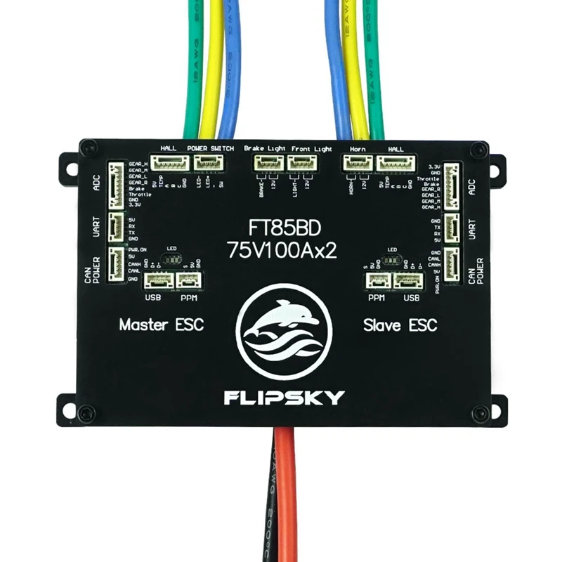 FLIPSKY 84V ovladač s vestavěný spínač 84V ovladač být schopen být spojený na brzda světel, okres horn, elektrický dopravní prostředek