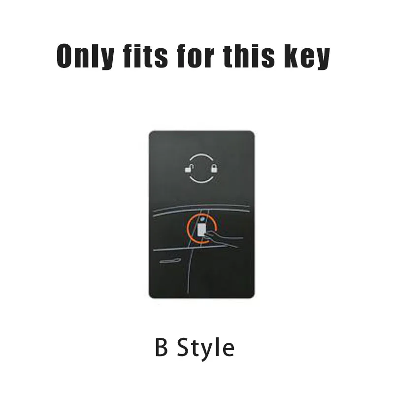 New Leather Car Smart NFC Card Key Cover Case Protector Shell Fob per Tesla Model 3 Model S Model X Model Y portachiavi accessori