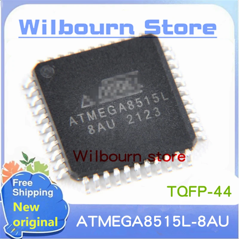 

5PCS/LOT ATMEGA8515L-8AU ATMEGA8515L 8AU TQFP-44 New original