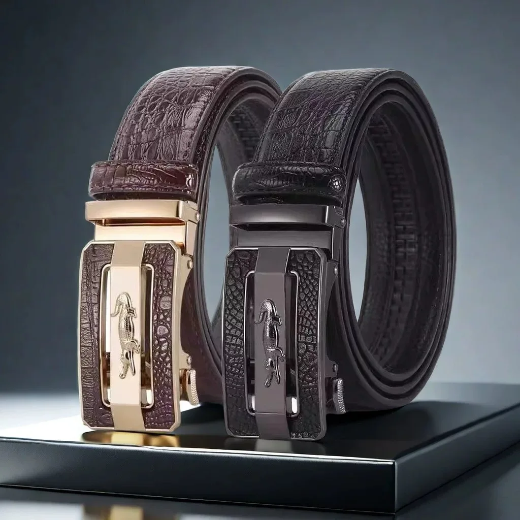 럭셔리 브랜드 남성 벨트 고품질 가죽 비즈니스 디자이너 유명 벨트 남성용 청바지 스트랩 남성용 금속 버클 벨트