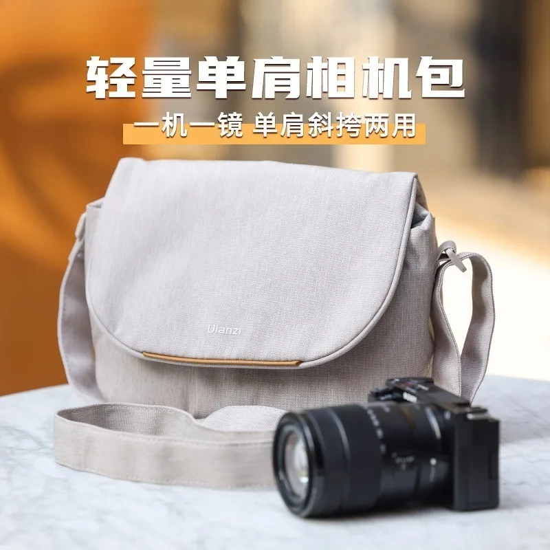 

Lightweight SLR camera bag shoulder man and woman crossbody portable micro-single liner bag storage