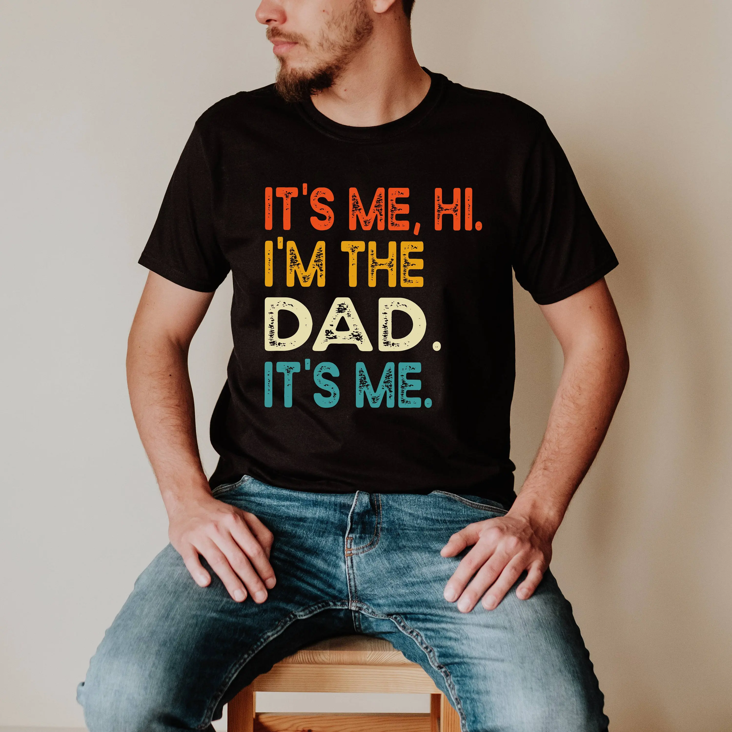 Hi I'M The Dad T Shirt Funny Father'S Day It'S Me Swiftie For