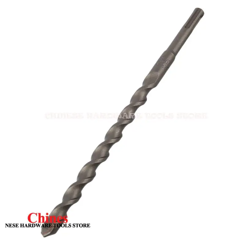 

14MM round head impact drill bit 260mm two pits and two slots concrete drill bit steel bar hole opener electric hammer drill bit