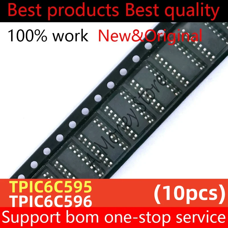 

(10pcs)TPIC6C596 TPIC6C596DR 6C596 TPIC6C595 TPIC6C595DRG4 6C959 sop-16