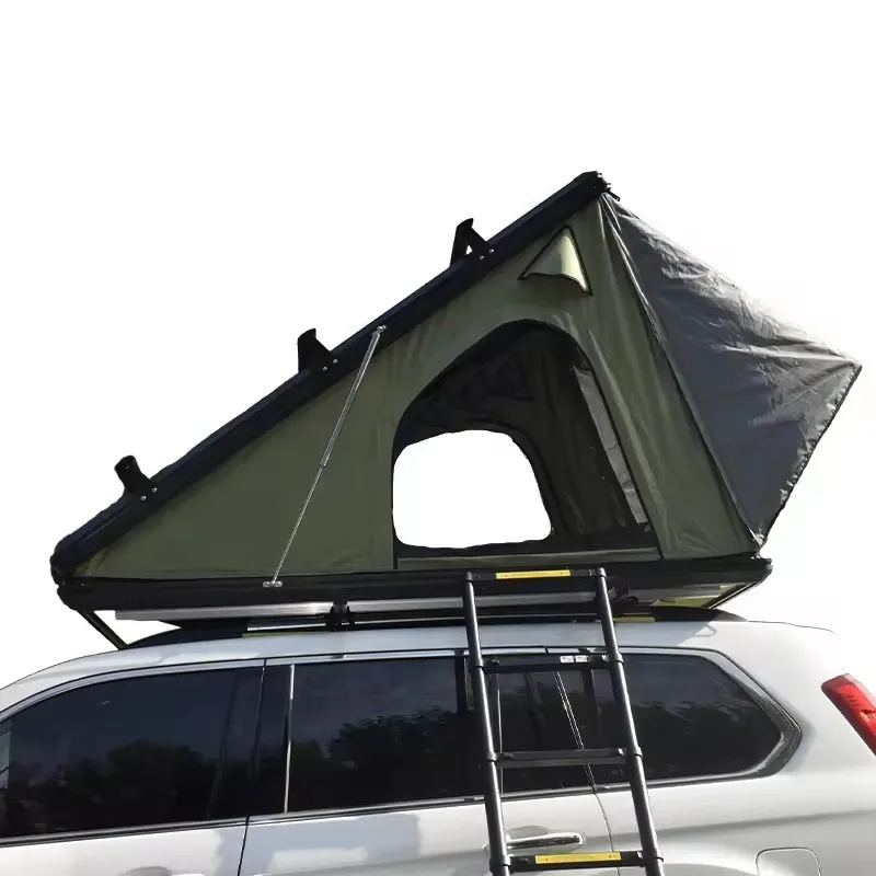 

New Design Portable Outdoor Camping Shell Aluminum Honeycomb Base Car Rooftop Top Tent