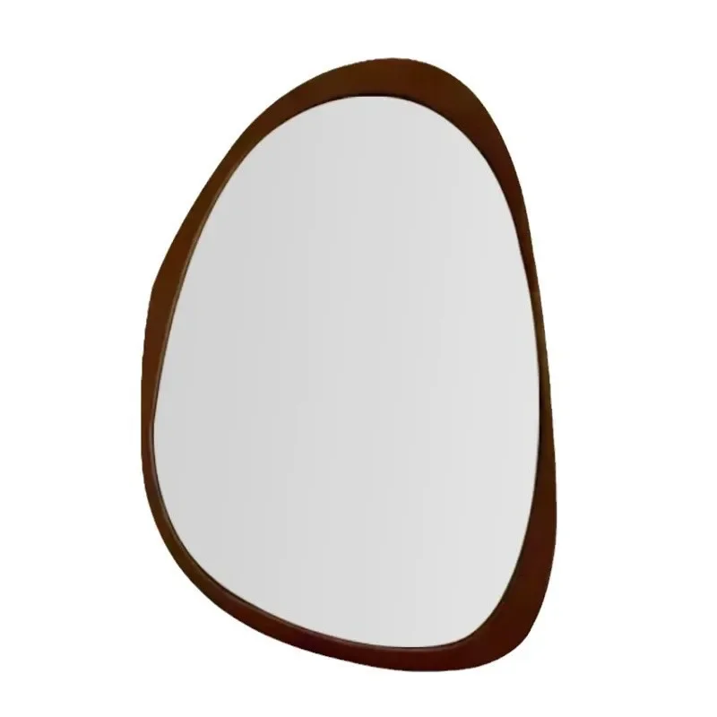 Amerikaanse retro badkamerspiegel Franse badkamerspiegel voor thuis Speciaal gevormde make-upspiegel