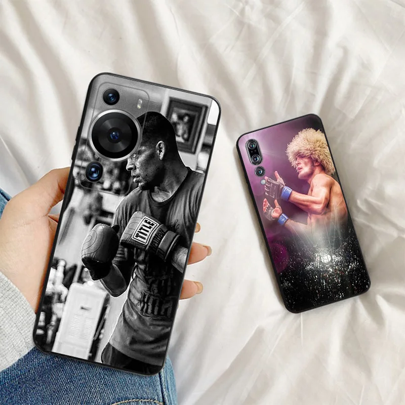 Phone Case For Motorola G200 One Fusion G30 G31 Huawei P20 P30 P40 Lite P-Smart iphone6 kHabib Nurmagomedov Matte Soft Cover