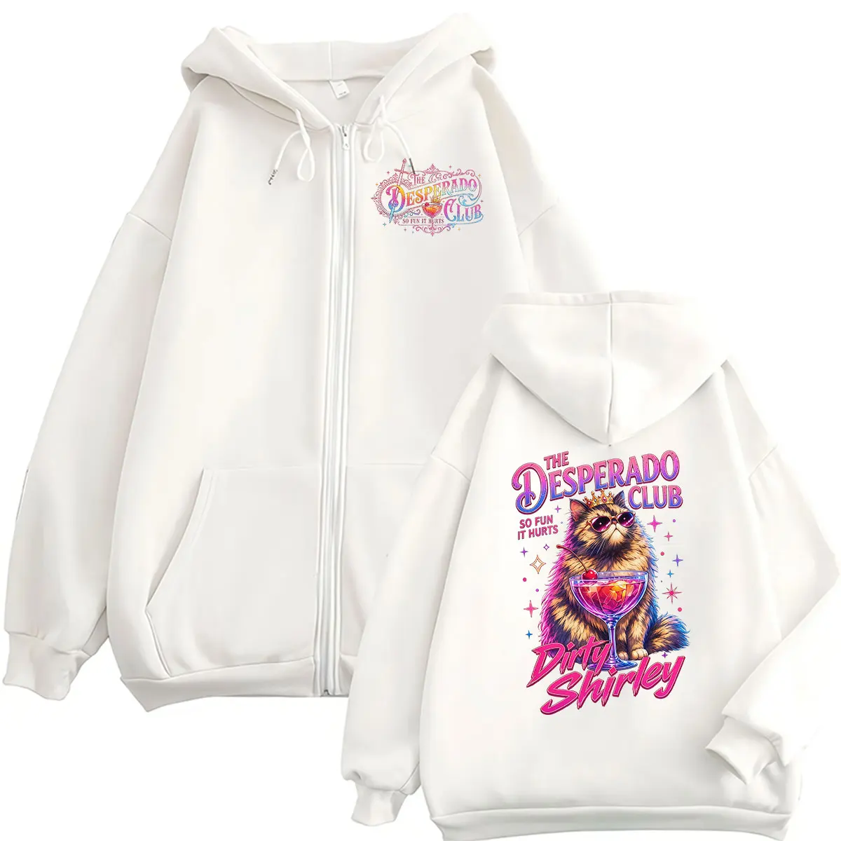 Game Dungeon Crawler Carl Princess Donut Zipper Hoodie Men Women's Clothing Long Sleeve Fashion Autumn/Winter Coats Sweatshirt