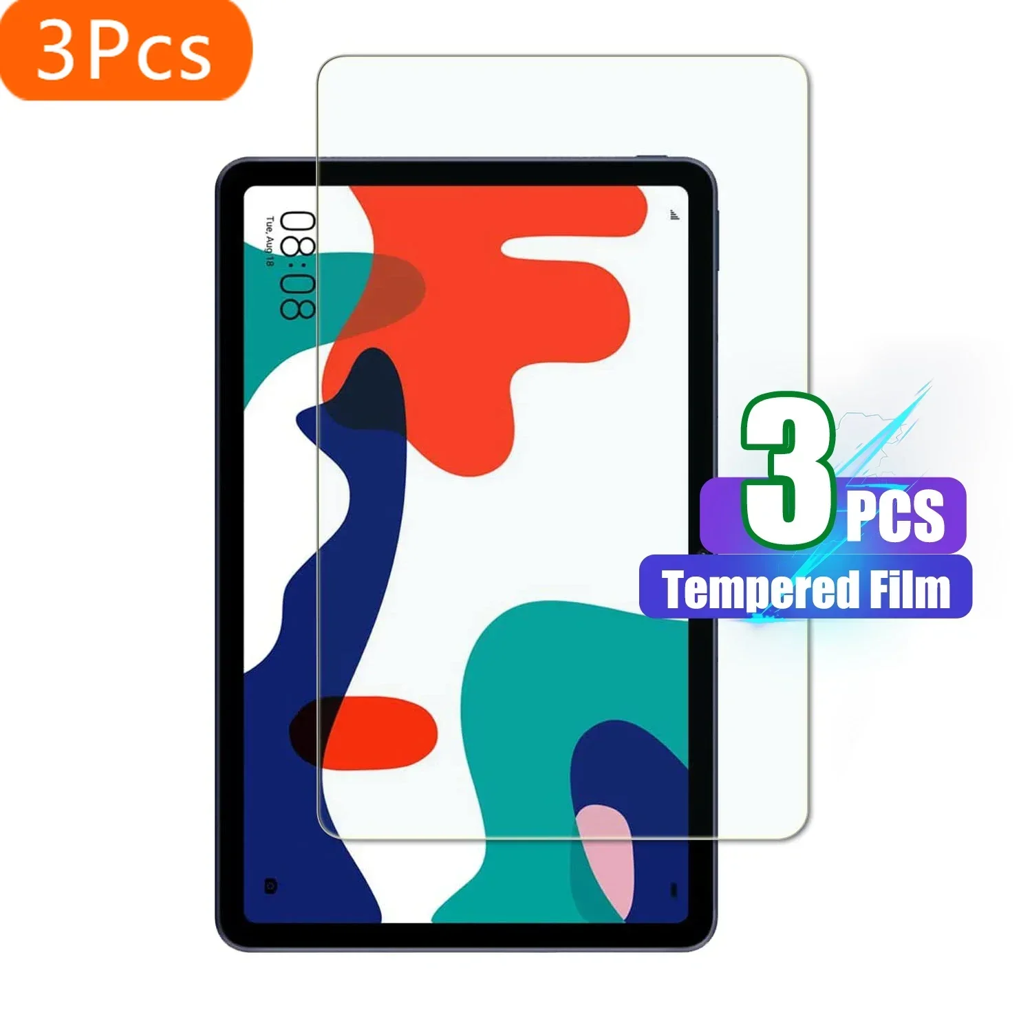 Защитная пленка для экрана Huawei MatePad 10,4 2022/2021, 3 шт., закаленное стекло для Huawei MatePad 10,4 дюйма BAH3-W09 BAH3-AL00