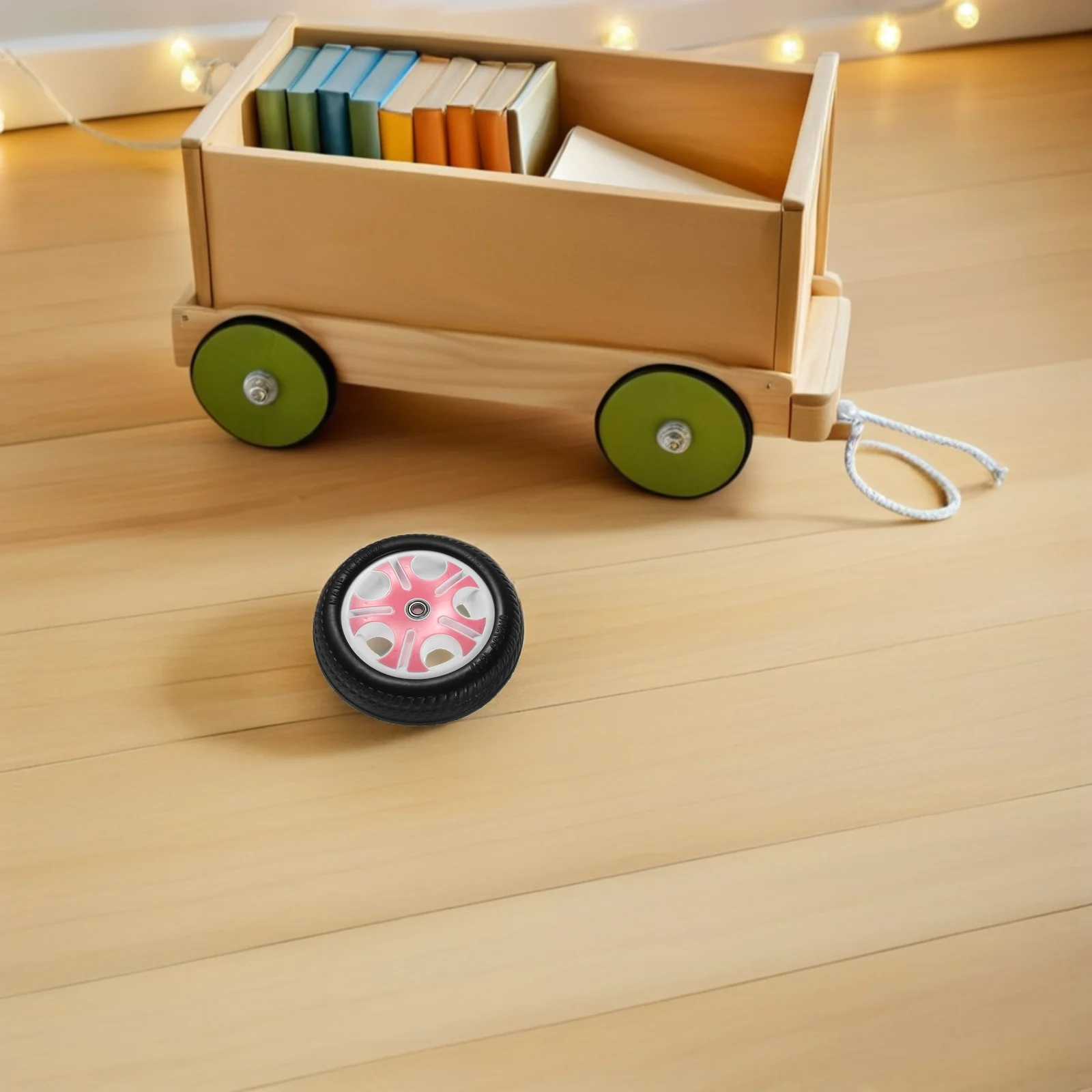 

2pcs Children Tricycle Wheels Durable Replacement Rear Axle For Toddler Bike Baby Bicycle Universal Compatibility Easy