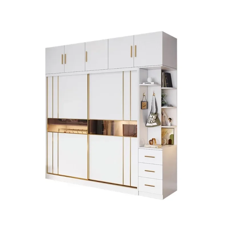 Bedroom Furniture Set Living Room Cabinet Clothing Cupboard Portable Folding Wardrobe Plastic Dressers Dresses Complete Bed Home