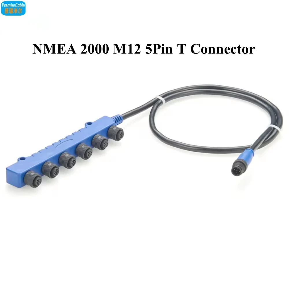 

Micro-Change MPIS Multiport Box M12 Tee Splitter 6 port 5 Pin Male to Female for NMEA2000 Can Bus DeviceNet CANOpen Sensor