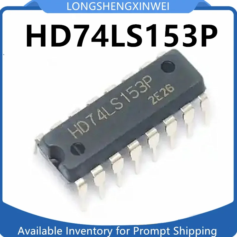 1PCS HD74LS153P 74LS153 DIP16 Double 4 Option 1 Data Selector