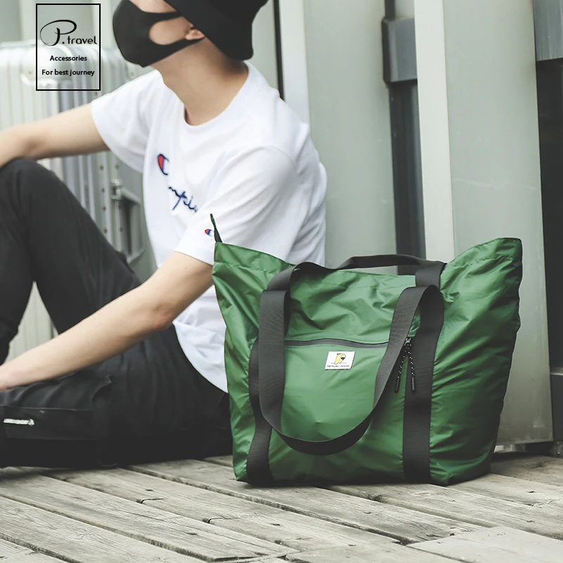 Borsa da viaggio portatile leggera Custodia impermeabile Borsa a tracolla adatta sia per uomini che per donne