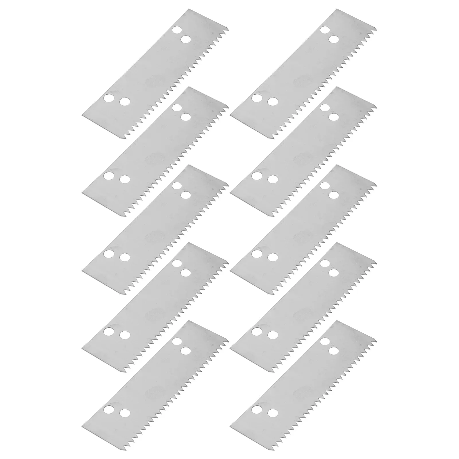 10Pcs Packaging Tape Cutter Replacement Blades Metal Serrated Edge for Tape Gun Carton Sealer Cutter Spare Parts for Industrial view 4