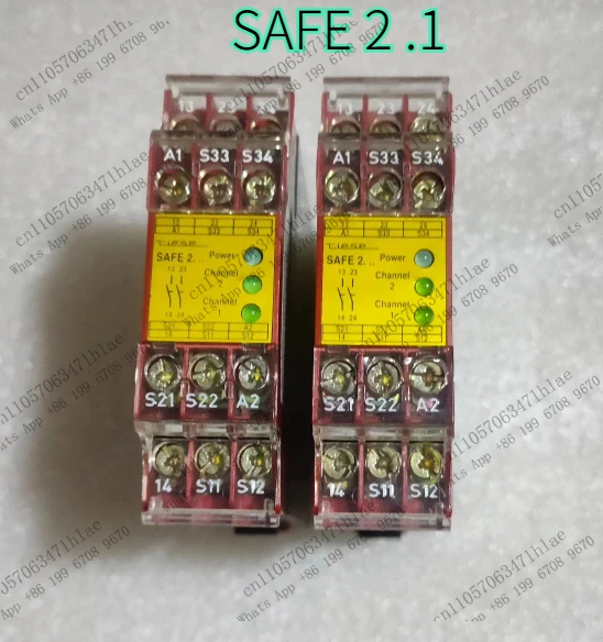 1PCS Safety Relay SAFE 2.1, fully functional, tested OK