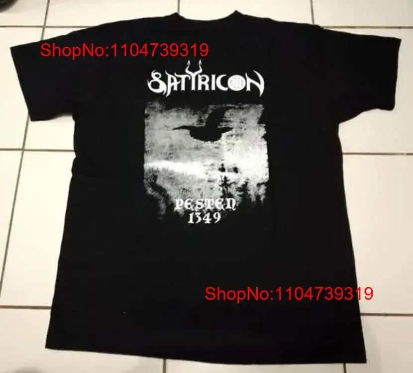 

Satyricon Pesten футболка из хлопка, все размеры S 4XL, ZL1018, винтажная стираная дышащая повседневная мужская модная уличная одежда с графикой