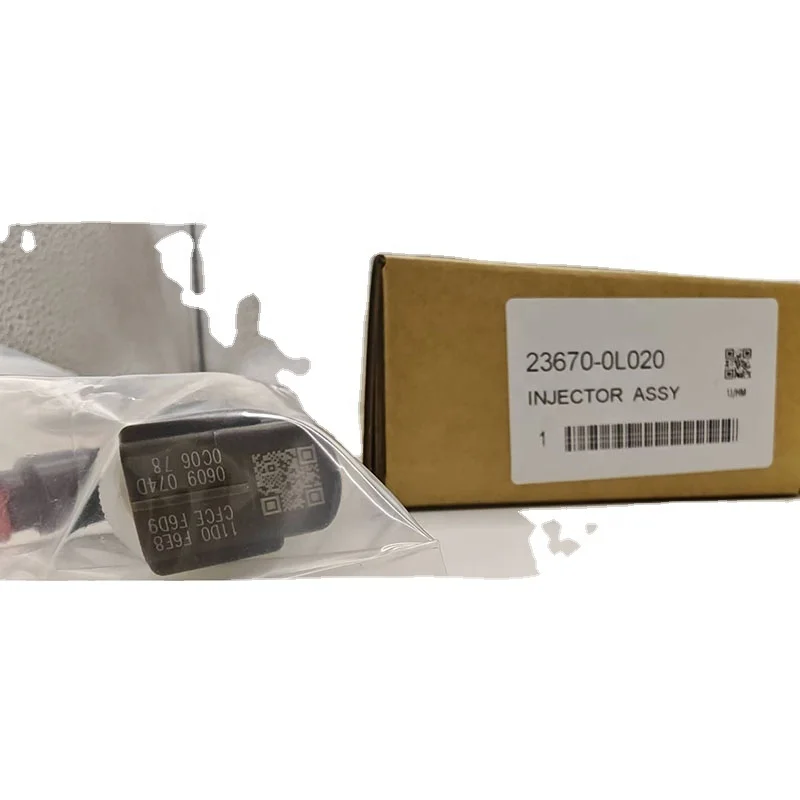 High Quality  Common Rail Injector  23670 L020 for TO-YOTA Hi-lux 30 1KD-FTV 23670-0L020