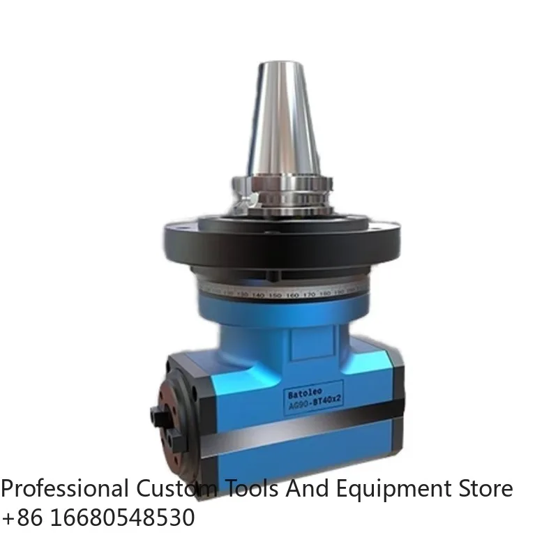 

2ICNC Machine Tools AG90-ER16/ER20/ER32/ER40 90 Degree Angle Head 90 Degree BT30 BT40 BT50 Angle Head Horizontal Milling Head