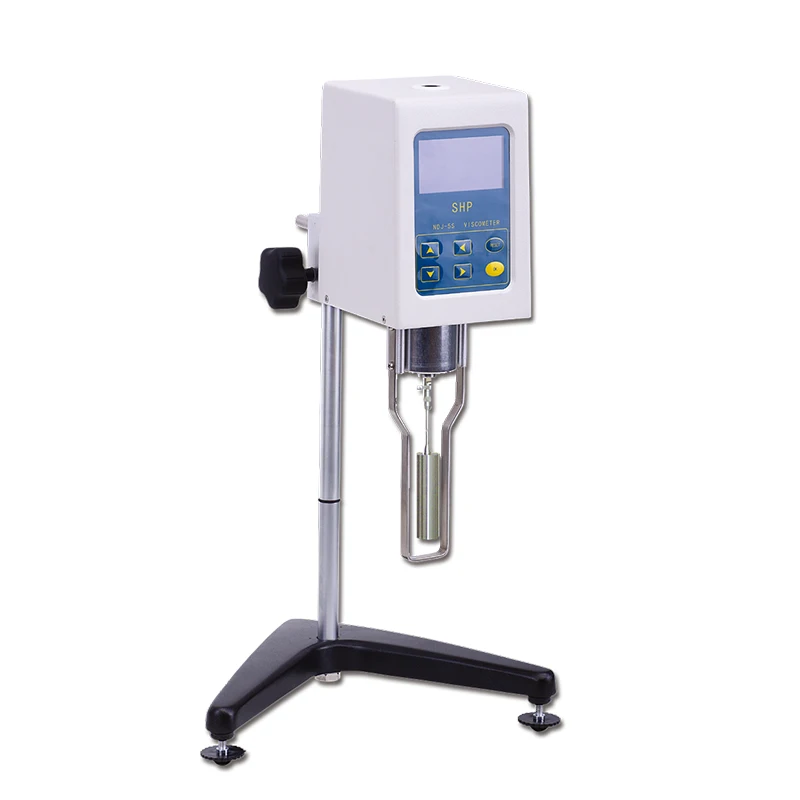 8-Speed Digital Viscometer ±2% Accuracy Million MPas Range Intelligent Auto Measurement for Oil Paint Food Lubricant Analysis
